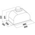 Вытяжка Falmec GRUPPO INCASSO PLUS 50 WH