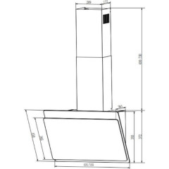 Вытяжка Faber Tocco BK 50 330.0702.952