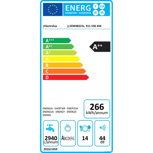Посудомоечная машина Electrolux EEM48221L