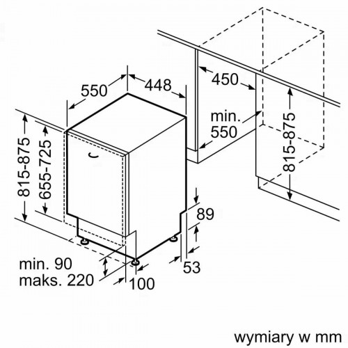 Посудомоечная машина Bosch Serie 2 SPV2HKX42E