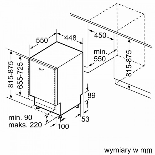 Посудомоечная машина Bosch Serie 4 SPV4EMX10E