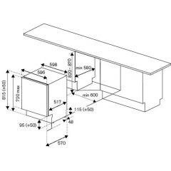 Посудомоечная машина Bertazzoni DW6083PRT