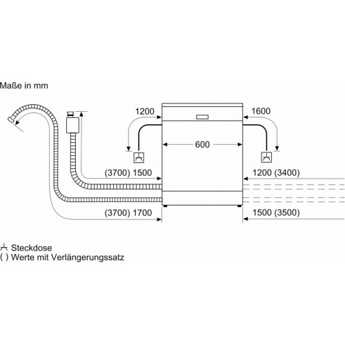 Посудомоечная машина Bosch Serie 6 SMD6ECX12E
