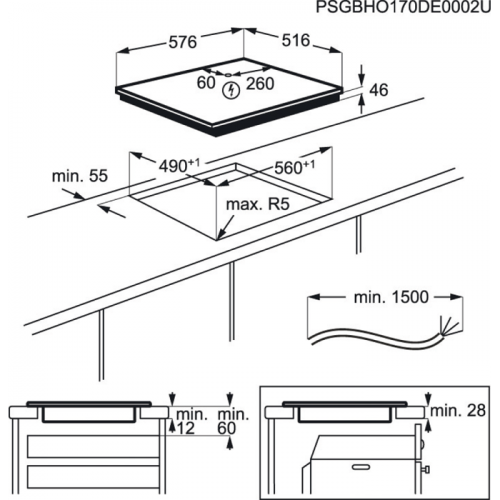 Варочная панель Electrolux IPE6440KF