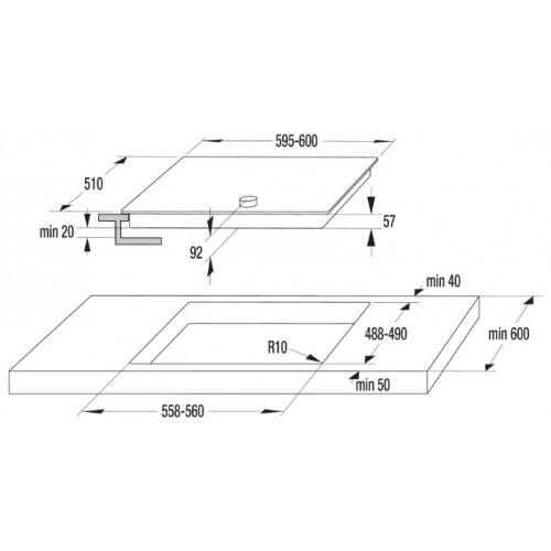 Варочная панель Gorenje IK 640 CLB