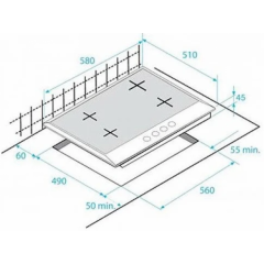 Варочная панель Beko HIAW64225SCR