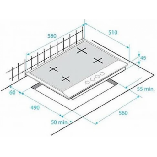 Варочная панель Beko HIAW64225SCR