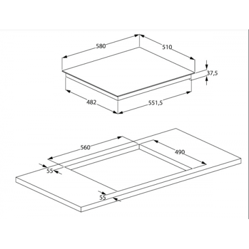 Варочная панель Beko HIC 64402 T