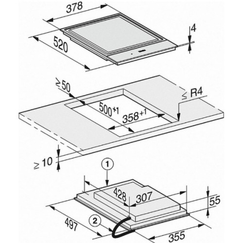 Варочная панель Miele CS 7632 FL