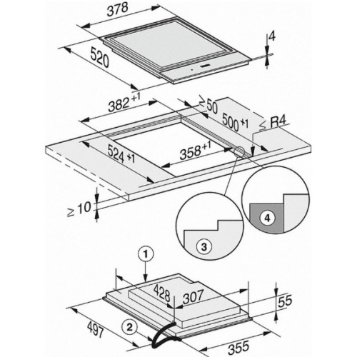 Варочная панель Miele CS 7632 FL