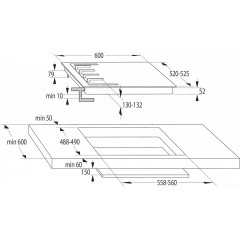 Варочная панель Gorenje GW6D42CLI