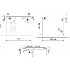 Варочная панель Smeg PM3643D