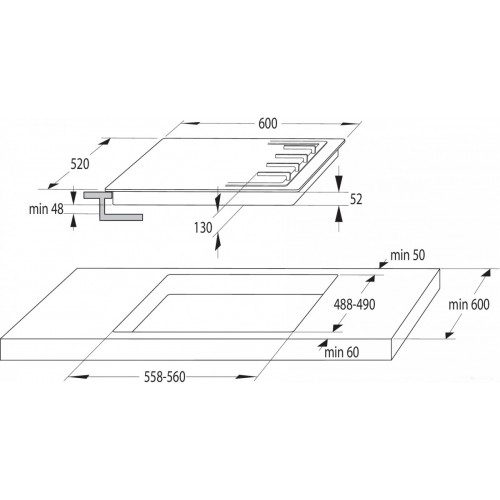 Варочная панель Gorenje GW642CLB