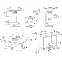 Варочная панель Smeg HOBD482D
