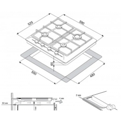 Варочная панель ZorG Technology BP5 FD RCR (EMY)