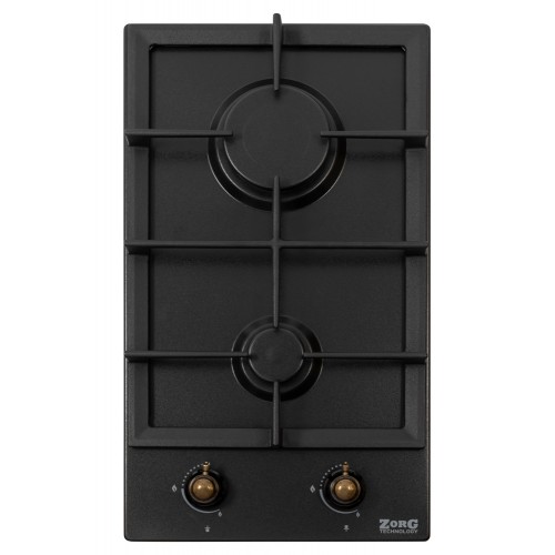 Варочная панель ZorG Technology BL DOMINO rustical black (EMY)