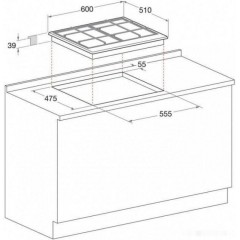 Варочная панель Whirlpool GMT 6422 AN
