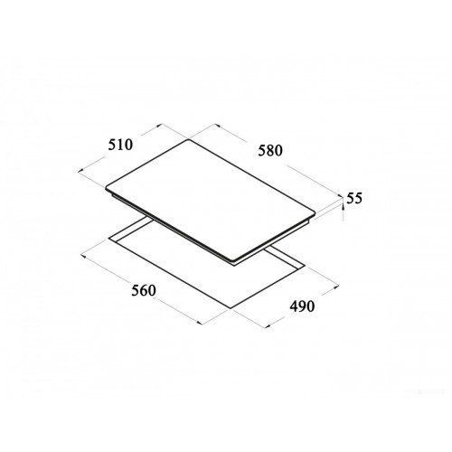 Варочная панель Schtoff H 6105 P06 IS (белый)