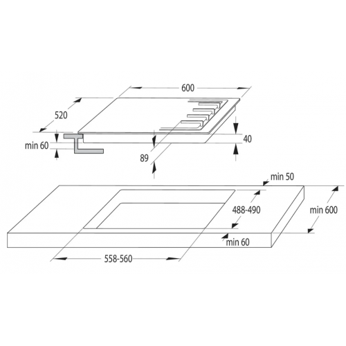 Варочная панель Gorenje G641XHF