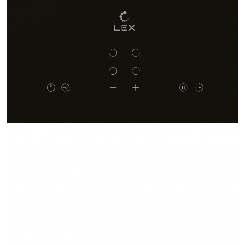 Варочная панель LEX EVH 640B BL