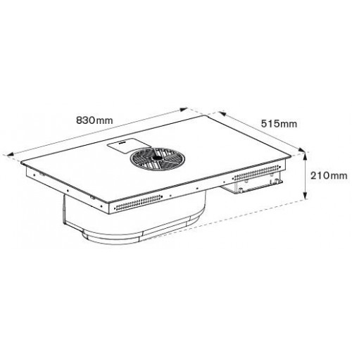 Варочная панель Bertazzoni P804ICH2M37NT