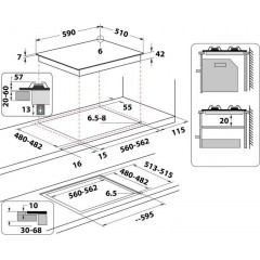 Варочная панель Whirlpool AKTL 629/NB1