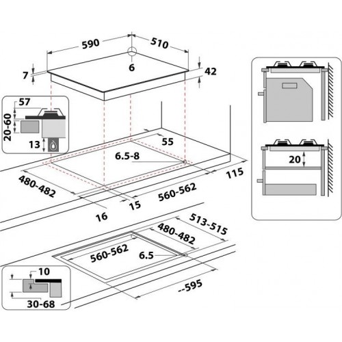 Варочная панель Whirlpool AKTL 629/NB1