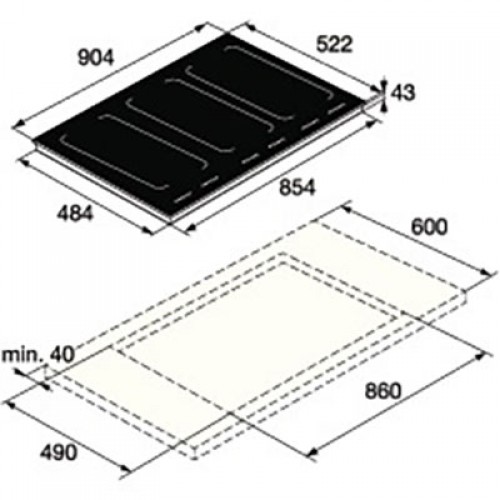 Индукционная варочная панель ASKO HI1995G 