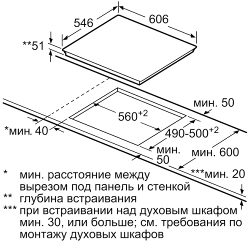 Варочная панель NEFF T46TS61N0