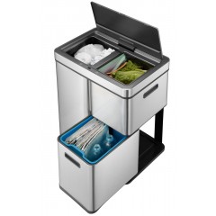Сенсорное мусорное ведро EKO EK9338 MT-30L+15L+15L