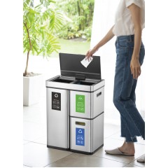 Сенсорное мусорное ведро EKO EK9338 MT-30L+15L+15L