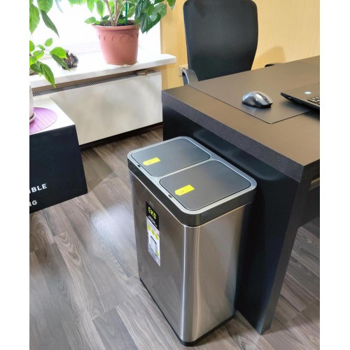 Сенсорное мусорное ведро EKO EK9263 RMT-15L+15L