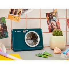 Цифровая фотокамера Canon Zoemini S2 (темно-бирюзовый)