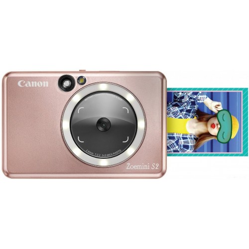 Цифровая фотокамера Canon Zoemini S2 (розовое золото)