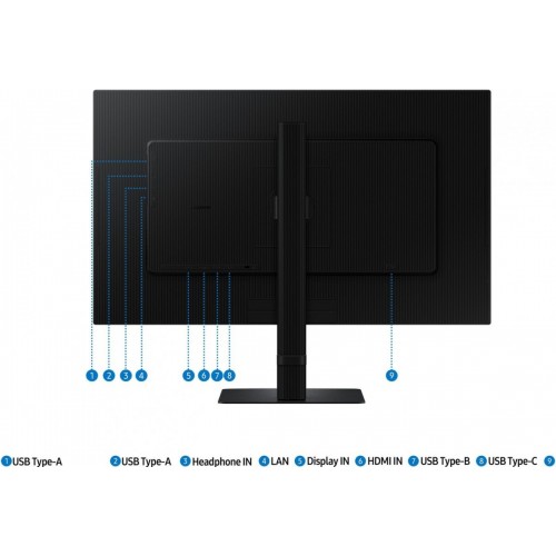 Монитор Samsung ViewFinity S8 S80UD LS27D804UAIXCI