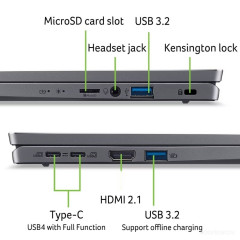 Ноутбук Acer Swift Go 14 SFG14-63-R7T4 NX.KTSCD.001
