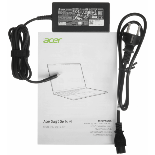 Ноутбук Acer Swift Go 16 AI SFG16-74-568D NX.JNMCD.001