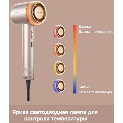 Фен Dreame Нairdryer Gusto AHG40A (розовый)