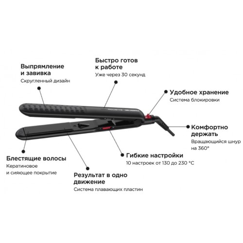 Выпрямитель Rowenta Karl Lagerfeld SF321LF0