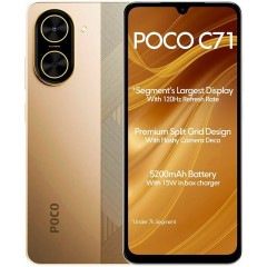 Телефон POCO C71 4GB/128GB международная версия (золотистый)