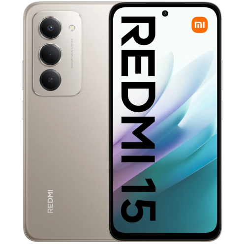 Телефон Xiaomi Redmi 15 4G 8GB/256GB европейская версия (титановый)