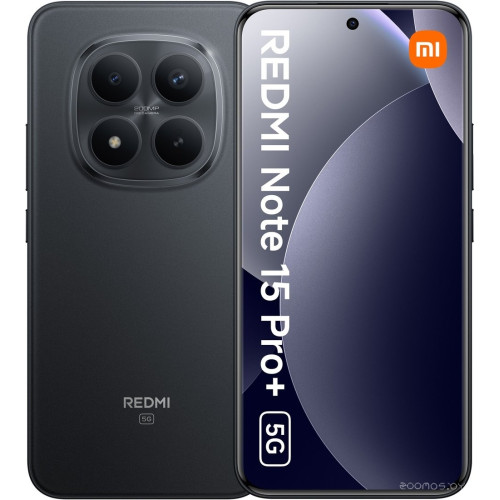 Телефон Xiaomi Redmi Note 15 Pro+ 5G 12GB/512GB международная версия (черный)