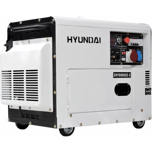 Генератор Hyundai DHY 8000SE-3