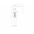 Дозатор для моющего средства Paulmark Kraft D003-BG (брашированное золото)