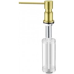 Дозатор для жидкого мыла Paulmark Kraft D003-BR (бронзовый)