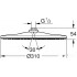 Верхний душ Grohe Rainshower 310 Mono 26561000
