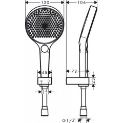 Душевая система Hansgrohe Rainfinity 130 3jet 26852000 (хром)