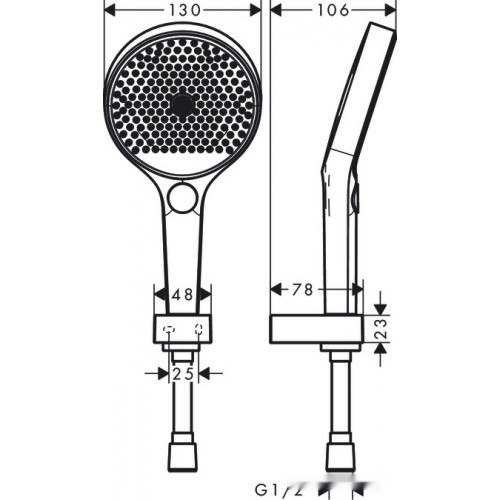 Душевая система Hansgrohe Rainfinity 130 3jet 26852000 (хром)