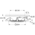 Верхний душ Grohe Rainshower F-Series 10" (27467 000)