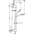 Душевая система Hansgrohe Croma Select E (26592400)